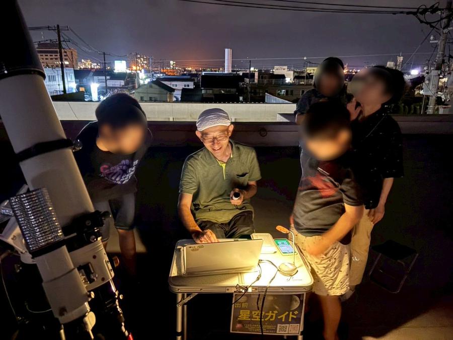 電子観望で市内でも星雲たちを〜